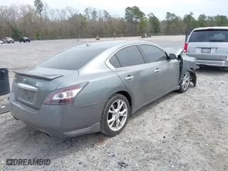 2014 Nissan Maxima 3.5 SV w/Premium Pkg with VIN 1N4AA5AP4EC912507, listed as a IAAI auction lot 41875448 with 132,127 mi miles. Bid and sale history available at carsss.com. Image 4.