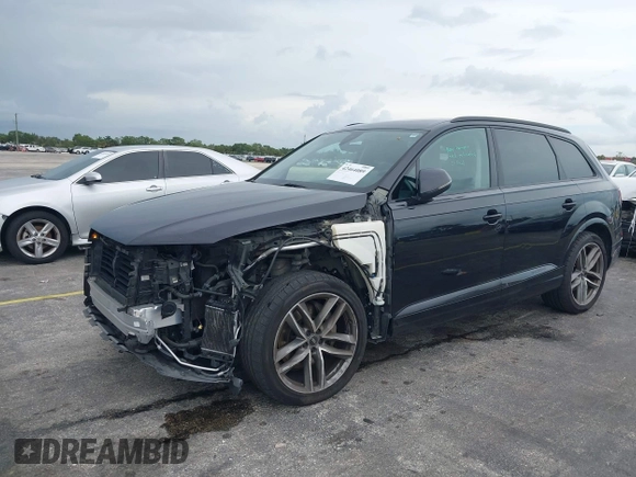 2018 Audi Q7 Prestige with VIN WA1VABF72JD024890, listed as a IAAI auction lot 42464089 with 76,643 mi miles and . Bid and sale history available at DreamBid. Image 2.