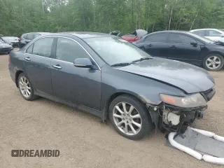 2007 Acura TSX with VIN JH4CL968X7C009091, listed as a Copart auction lot 60789755 with 303,504 mi miles and Salvage title. Bid and sale history available at DreamBid. Image 4.