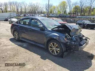 2013 Subaru Legacy Limited with VIN 4S3BMBK67D3035763, listed as a Copart auction lot 54105765 with Not Provided miles and Salvage Title. Bid and sale history available at DreamBid. Image 4.