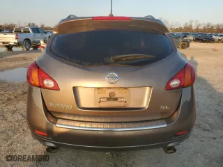 2010 Nissan Murano S with VIN JN8AZ1MUXAW000202, listed as a Copart auction lot 47123175 with 50,469 mi miles and Salvage Title. Bid and sale history available at carsss.com. Image 6.