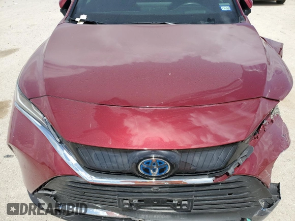 2023 Toyota Venza LE with VIN JTEAAAAH5PJ121554, listed as a Copart auction lot 59160834 with 12,107 mi miles and Salvage Title. Bid and sale history available at carsss.com. Image 12.