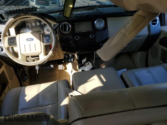 2009 Ford F-250 XL with VIN 1FTSW21R09EA35136, listed as a Copart auction lot 53234565 with 243,527 mi miles and Salvage title. Bid and sale history available at DreamBid. Image 8.
