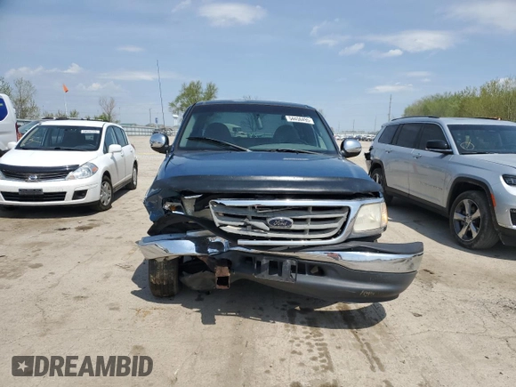 2000 Ford F-150 XL with VIN 1FTRX17W2YNA92522, listed as a Copart auction lot 54456495 with Not provided miles and Salvage title. Bid and sale history available at DreamBid. Image 5.