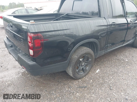 2024 Honda Ridgeline Black Edition with VIN 5FPYK3F82RB021790, listed as a IAAI auction lot 41962656 with 12,319 mi miles and . Bid and sale history available at DreamBid. Image 4.