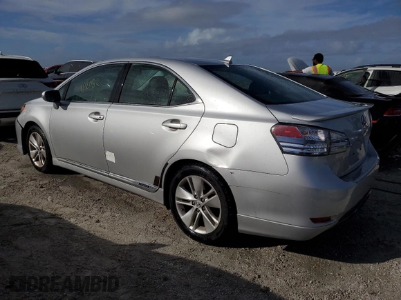2011 Lexus HS with VIN JTHBB1BAXB2045533, listed as a Copart auction lot 76400204 with 112,082 mi miles and Non Repairable. Bid and sale history available at carsss.com. Image 2.