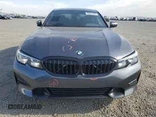 2020 BMW 3 Series 330i with VIN 3MW5R1J0XL8B36966, listed as a Copart auction lot 58501495 with 27,813 mi miles and Salvage title. Bid and sale history available at DreamBid. Image 5.