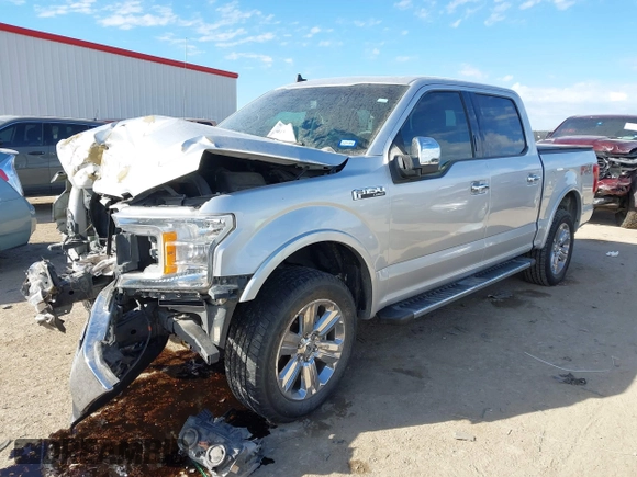 2019 Ford F-150 XL with VIN 1FTEW1E59KKD96578, listed as a IAAI auction lot 41338311 with 82,444 mi miles. Bid and sale history available at carsss.com. Image 17.