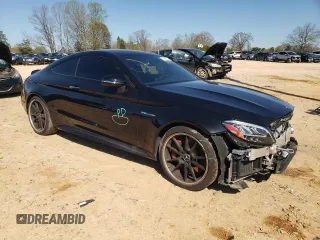 2020 Mercedes-Benz C 63 S AMG with VIN WDDWJ8HB4LF950655, listed as a Copart auction lot 37821913 with 16,449 mi miles and . Bid and sale history available at DreamBid. Image 4.