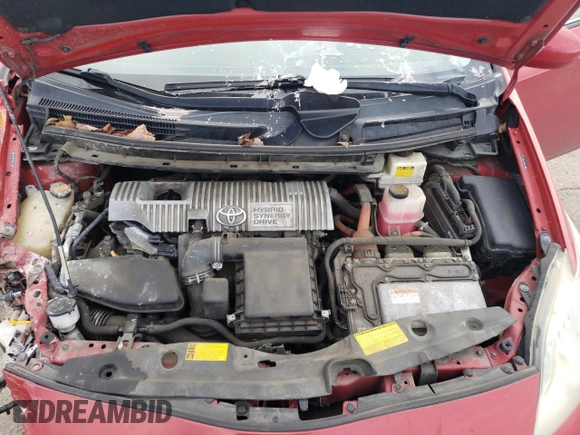 2011 Toyota Prius I z VIN JTDKN3DU7B0312134, wystawiony jako Copart lot #46120195 z przebiegiem 138 752 mil mil oraz Szkoda całkowita • Salvage title. Historia ofert i sprzedaży dostępna na DreamBid. Obrazek 11.