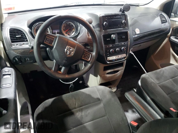 2013 Ram Cargo Van Tradesman with VIN 2C4JRGAG6DR680450, listed as a Copart auction lot 45389175 with 217,118 mi miles and Clean Title. Bid and sale history available at carsss.com. Image 8.