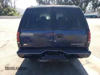 2000 Chevrolet Tahoe Z71 with VIN 1GNEK13R1YR170690, listed as a Copart auction lot 72806004 with 211,151 mi miles and Clean Title. Bid and sale history available at carsss.com. Image 6.