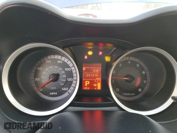 2009 Mitsubishi Lancer ES with VIN JA3AU26U59U036186, listed as a Copart auction lot 80457284 with 241,275 mi miles and Non Repairable. Bid and sale history available at DreamBid. Image 9.