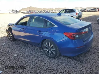 2024 Honda Civic Sedan EX with VIN 2HGFE1F77RH313983, listed as a Copart auction lot 45407325 with 0 mi miles and Salvage Title. Bid and sale history available at carsss.com. Image 2.