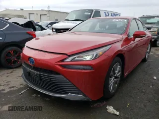 2021 Toyota Mirai XLE с VIN JTDAAAAA9MA000822, выставлен на аукционе Copart как лот 39751294 с пробегом 23 894 миль миль и . История ставок и продаж доступна на DreamBid. Изображение 1.
