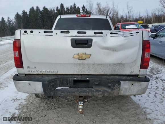 2010 Chevrolet Silverado 1500 LT with VIN 3GCRKSE37AG282019, listed as a Copart auction lot 46922855 with 148,560 mi miles and Salvage Title. Bid and sale history available at carsss.com. Image 6.
