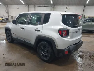 2017 Jeep Renegade Sport with VIN ZACCJAAB0HPG15296, listed as a IAAI auction lot 42134138 with 98,655 mi miles and . Bid and sale history available at DreamBid. Image 3.