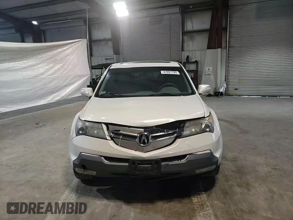 2009 Acura MDX with VIN 2HNYD28249H524070, listed as a Copart auction lot 55062955 with 193,049 mi miles and Non Repairable. Bid and sale history available at carsss.com. Image 11.