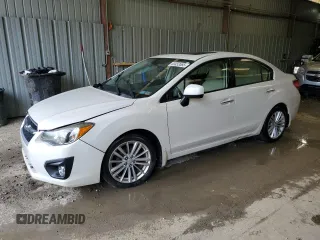 2013 Subaru Impreza Limited with VIN JF1GJAH68DH020598, listed as a Copart auction lot 60453585 with 129,267 mi miles and Salvage title. Bid and sale history available at DreamBid. Image 1.