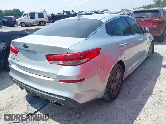 2020 Kia Optima LX with VIN 5XXGT4L3XLG429961, listed as a IAAI auction lot 42483950 with 97,677 mi miles and . Bid and sale history available at DreamBid. Image 4.