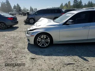 2015 BMW 3 Series 328i with VIN WBA3A5G51FNS87608, listed as a Copart auction lot 53119765 with 92,287 mi miles and Salvage Title. Bid and sale history available at carsss.com. Image 10.
