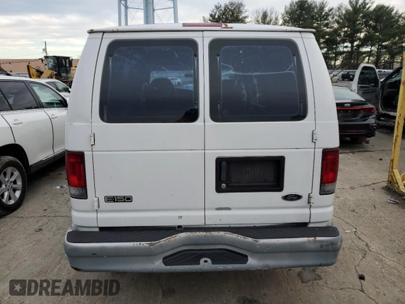 2002 Ford Econoline Cargo with VIN 1FTRE14212HB83522, listed as a Copart auction lot 85510234 with 172,848 mi miles and Clean Title. Bid and sale history available at DreamBid. Image 6.