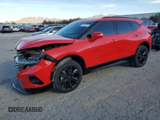 2020 Chevrolet Blazer RS z VIN 3GNKBERS1LS723252, wystawiony jako Copart lot #51141675 z przebiegiem 19 166 mil mil oraz Szkoda całkowita • Salvage title. Historia ofert i sprzedaży dostępna na DreamBid. Obrazek 1.