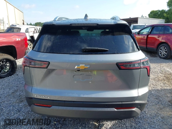 2025 Chevrolet Equinox FWD LT with VIN 3GNAXHEG5SL185017, listed as a IAAI auction lot 42153417 with 15,434 mi miles and . Bid and sale history available at DreamBid. Image 16.