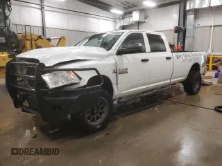 2018 Ram 2500 Tradesman with VIN 3C6UR5HL1JG390078, listed as a Copart auction lot 89146605 with 151,946 mi miles and Salvage Title. Bid and sale history available at carsss.com. Image 1.