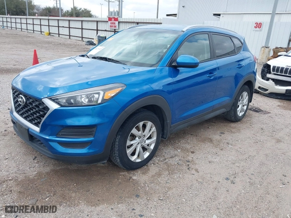 2020 Hyundai Tucson Value with VIN KM8J3CA40LU232847, listed as a IAAI auction lot 41639143 with 92,926 mi miles. Bid and sale history available at carsss.com. Image 21.
