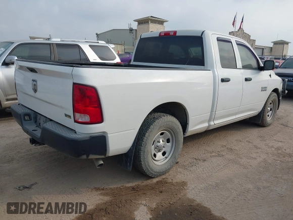 2014 Ram 1500 Tradesman with VIN 1C6RR6FGXES438824, listed as a IAAI auction lot 42301571 with 187,755 mi miles and . Bid and sale history available at DreamBid. Image 4.