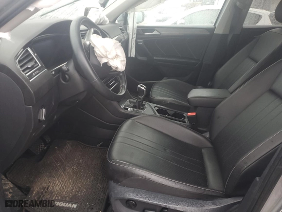 2022 Volkswagen Tiguan SE with VIN 3VV3B7AX1NM025538, listed as a Copart auction lot 43246695 with 0 mi miles and Salvage Title. Bid and sale history available at carsss.com. Image 7.