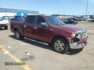 2005 Ford F-150 XLT with VIN 1FTPW12505FB22051, listed as a Copart auction lot 84535874 with 143,574 mi miles and Clean Title. Bid and sale history available at carsss.com. Image 4.