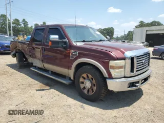 2009 Ford F-250 XL with VIN 1FTSW20R09EB23380, listed as a Copart auction lot 66493264 with 181,326 mi miles and Salvage title. Bid and sale history available at DreamBid. Image 4.