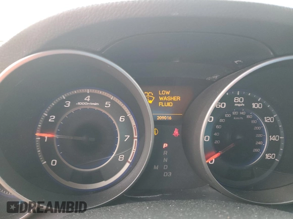2008 Acura MDX Tech Pkg with VIN 2HNYD28338H519708, listed as a Copart auction lot 43756775 with 209,016 mi miles and Clean Title. Bid and sale history available at carsss.com. Image 9.
