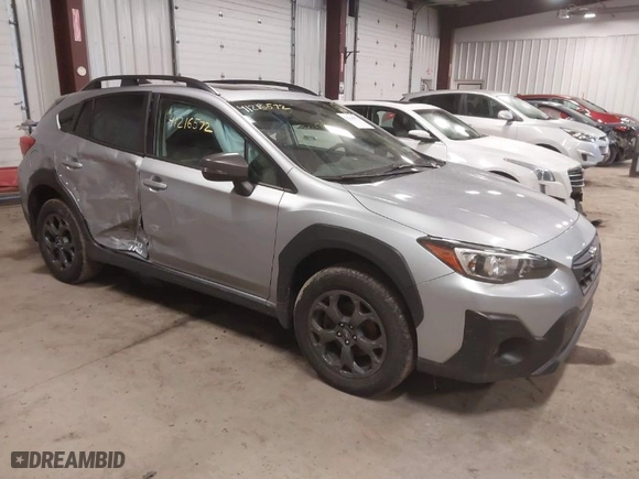 2023 Subaru Crosstrek Sport with VIN JF2GTHSC2PH259260, listed as a IAAI auction lot 41216572 with 19,724 mi miles. Bid and sale history available at carsss.com. Image 1.