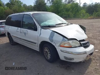 2000 Ford Windstar SE with VIN 2FMZA5243YBA27488, listed as a IAAI auction lot 42019378 with 182,570 mi miles and . Bid and sale history available at carsss.com. Image 1.