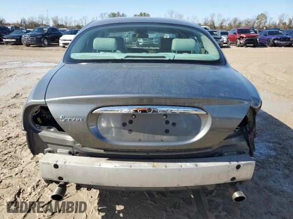 2003 Jaguar S-Type with VIN SAJEB01T83FM51480, listed as a Copart auction lot 43444065 with 83,840 mi miles and Salvage Title. Bid and sale history available at DreamBid. Image 6.
