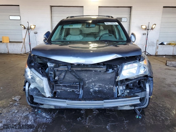 2009 Acura MDX Tech Pkg with VIN 2HNYD28679H500395, listed as a Copart auction lot 46179975 with 0 mi miles and Salvage Title. Bid and sale history available at carsss.com. Image 5.