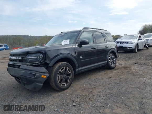 2021 Ford Bronco Sport Outer Banks z VIN 3FMCR9C65MRA88763, wystawiony jako IAAI lot #42113358 z przebiegiem 17 495 mil mil oraz . Historia ofert i sprzedaży dostępna na DreamBid. Obrazek 17.