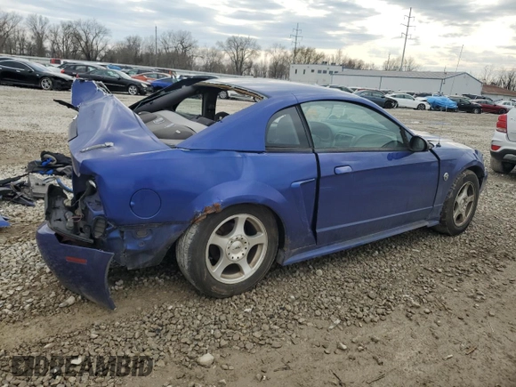 2004 Ford Mustang Standard with VIN 1FAFP40644F206707, listed as a Copart auction lot 50962995 with 251,959 mi miles and Salvage Title. Bid and sale history available at carsss.com. Image 3.
