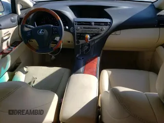 2012 Lexus RX 350 with VIN JTJZK1BAXC2005998, listed as a Copart auction lot 54168935 with 39,348 mi miles and Salvage Title. Bid and sale history available at DreamBid. Image 8.