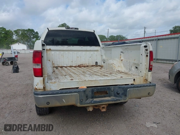 2005 Ford F-150 STX with VIN 1FTRX14W85NA51358, listed as a IAAI auction lot 41942560 with 1 mi miles. Bid and sale history available at carsss.com. Image 6.