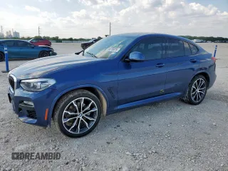 2019 BMW X4 xDrive30i with VIN 5UXUJ3C57KLG52902, listed as a Copart auction lot 59375875 with 29,781 mi miles and Salvage title. Bid and sale history available at DreamBid. Image 1.