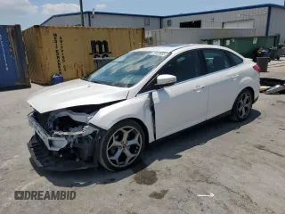 2015 Ford Focus Titanium с VIN 1FADP3J24FL304136, выставлен на аукционе Copart как лот 58428865 с пробегом 81 668 миль миль и Списание • Salvage title. История ставок и продаж доступна на DreamBid. Изображение 1.