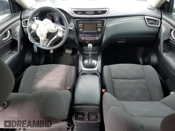 2016 Nissan Rogue SV with VIN KNMAT2MT3GP678156, listed as a Copart auction lot 50532435 with 50,067 mi miles and Salvage Title. Bid and sale history available at DreamBid. Image 8.
