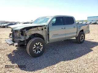 2022 Toyota Tacoma SR с VIN 3TMCZ5AN3NM525715, выставлен на аукционе Copart как лот 62023335 с пробегом 23 131 миль миль и Списание • Salvage title. История ставок и продаж доступна на DreamBid. Изображение 1.