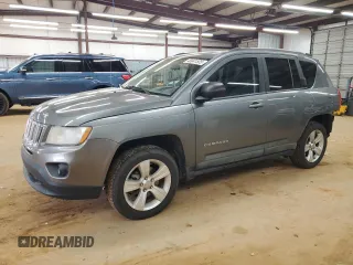 2012 Jeep Compass Sport with VIN 1C4NJCBB2CD505361, listed as a Copart auction lot 48041505 with 167,464 mi miles and Salvage Title. Bid and sale history available at carsss.com. Image 1.