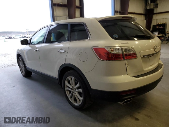 2012 Mazda CX-9 Grand Touring with VIN JM3TB3DV9C0365612, listed as a Copart auction lot 89296215 with Not Provided miles and Salvage Title. Bid and sale history available at carsss.com. Image 2.