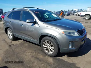2014 Kia Sorento EX with VIN 5XYKUDA79EG445841, listed as a IAAI auction lot 41636646 with 79,089 mi miles. Bid and sale history available at carsss.com. Image 1.